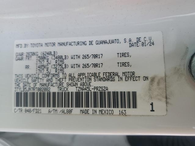 2024 TOYOTA TACOMA DOU 3TYLB5JN7RT002082