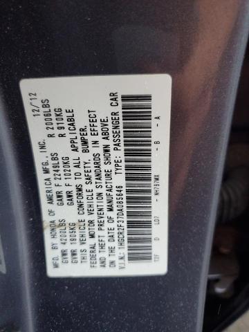 2013 HONDA ACCORD LX - 1HGCR2F37DA085646
