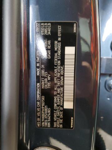 2023 VOLVO XC90 ULTIM YV4062PA1P1927583