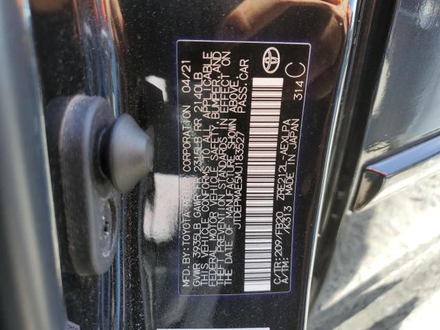 2021 TOYOTA COROLLA LE JTDEPMAE5MJ183527