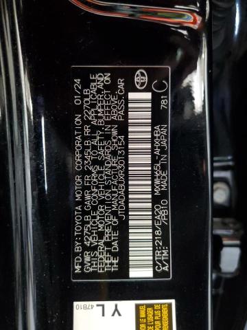 2024 TOYOTA PRIUS LE #3296961875