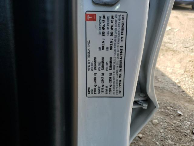 2018 TESLA MODEL 3 5YJ3E1EA4JF014816