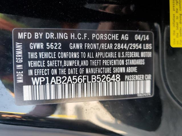 2015 PORSCHE MACAN S WP1AB2A56FLB52648