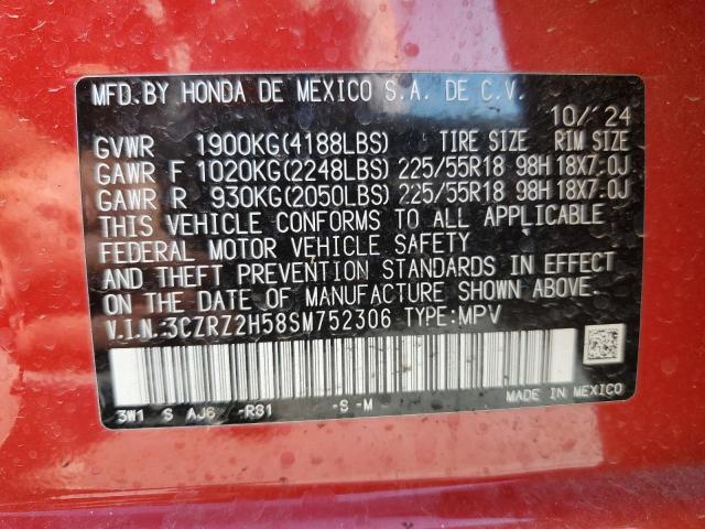 2025 HONDA HR-V SPORT - 3CZRZ2H58SM752306