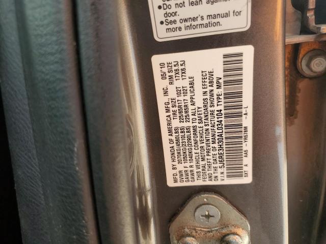 2010 HONDA CR-V LX - 5J6RE3H30AL034104