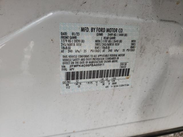 2023 FORD EDGE SE 2FMPK4G98PBA05911