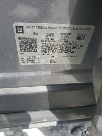 2018 GMC TERRAIN SL - 3GKALMEV8JL407838