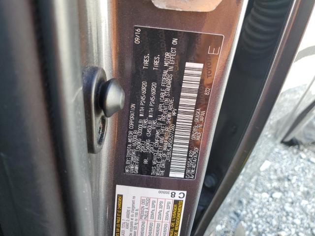 2016 TOYOTA 4RUNNER SR JTEBU5JR5G5377360