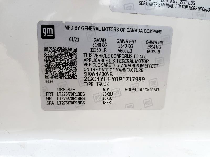 2023 CHEVROLET SILVERADO #3227364370