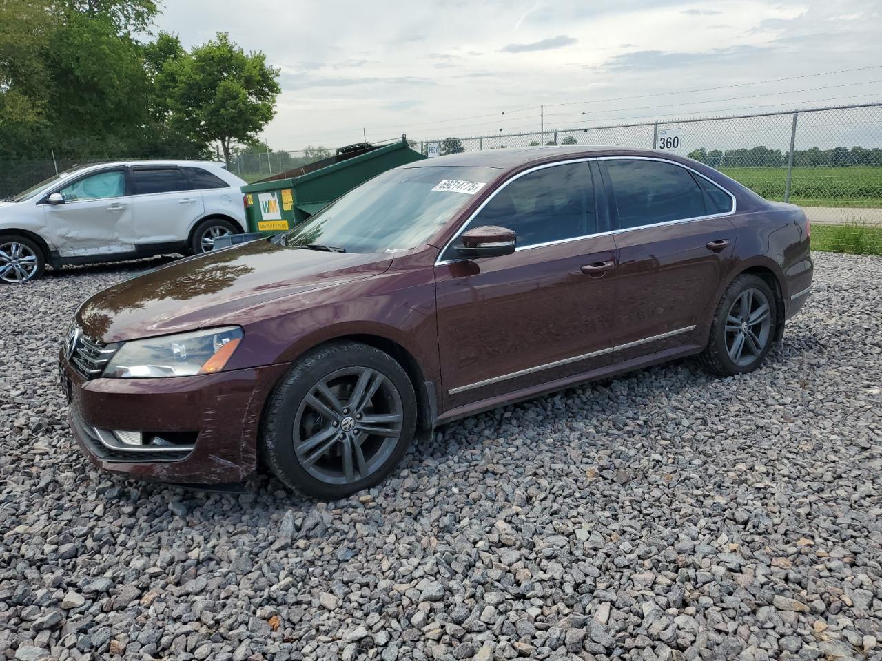 Lot #3236993527 2014 VOLKSWAGEN PASSAT SEL