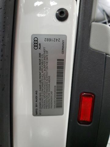 2021 AUDI A5 PREMIUM WAUABCF54MA063036