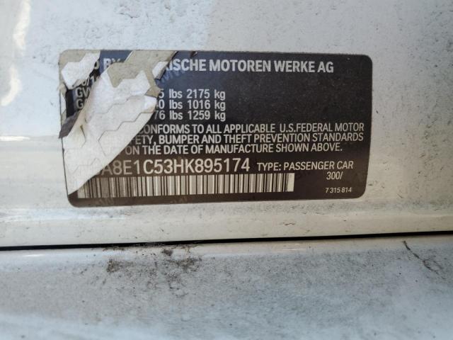 2017 BMW 330E WBA8E1C53HK895174