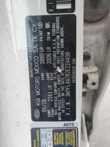 2018 KIA FORTE LX 3KPFL4A78JE224498