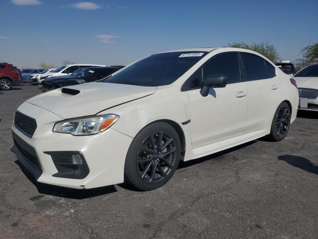SUBARU WRX PREMIU 2018 white  gas JF1VA1C63J8802771 photo #1