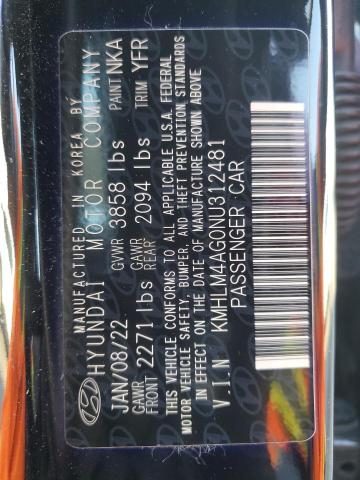 2022 HYUNDAI ELANTRA SE - KMHLM4AG0NU312481