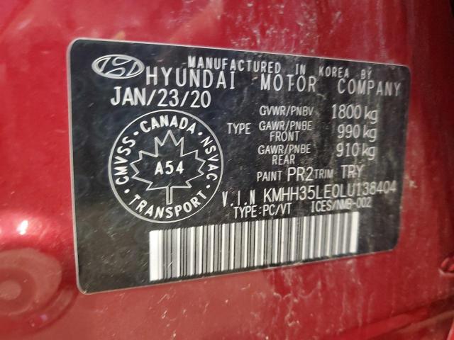 2020 HYUNDAI ELANTRA GT - KMHH35LE0LU138404