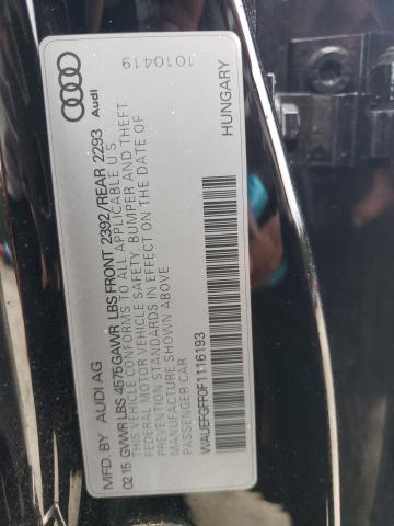 2015 AUDI A3 PREMIUM PLUS WAUEFGFF0F1116193
