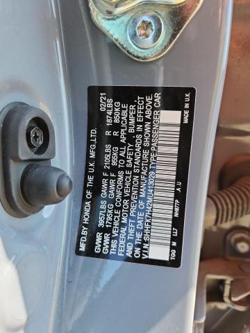 2021 HONDA CIVIC SPORT SHHFK7H42MU413029