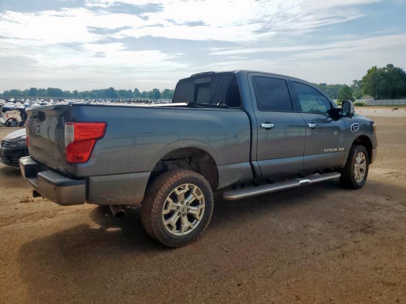 NISSAN TITAN XD S 2016 gray crew pic diesel 1N6BA1F24GN515730 photo #4