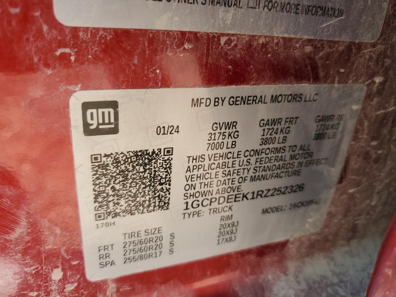 CHEVROLET SILVERADO K1500 RST