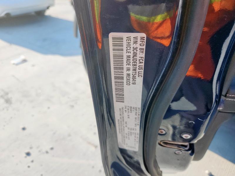2021 JEEP COMPASS 4D 3C4NJDEB7MT546419