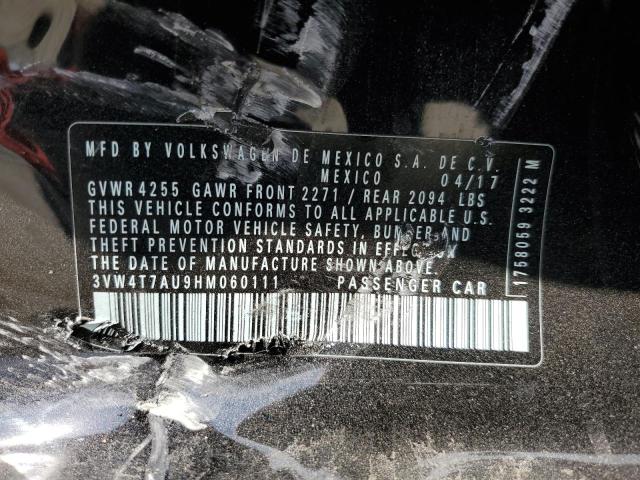 2017 VOLKSWAGEN GTI S 3VW4T7AU9HM060111