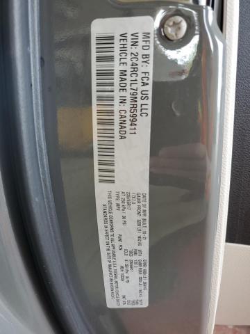 2021 CHRYSLER PACIFICA HYBRID TOURING L 2C4RC1L79MR599411