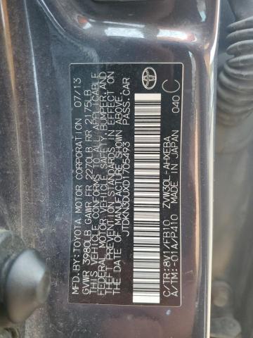 2013 TOYOTA PRIUS - JTDKN3DUXD1705493