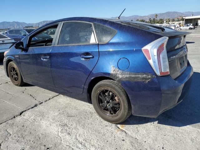 TOYOTA PRIUS 2012 blue  hybrid engine JTDKN3DU7C1520235 photo #3