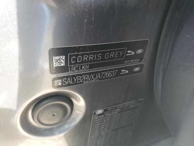 2018 LAND ROVER RANGE ROVE SALYB2RVXJA726637