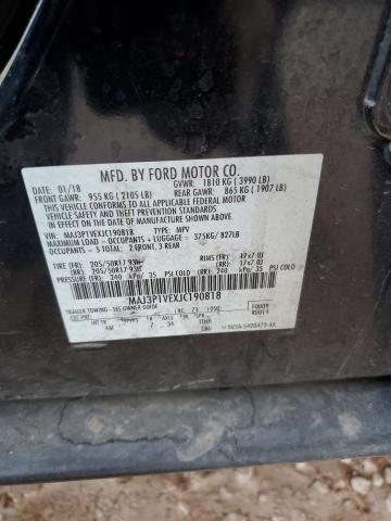 2018 FORD ECOSPORT T MAJ3P1VEXJC190818