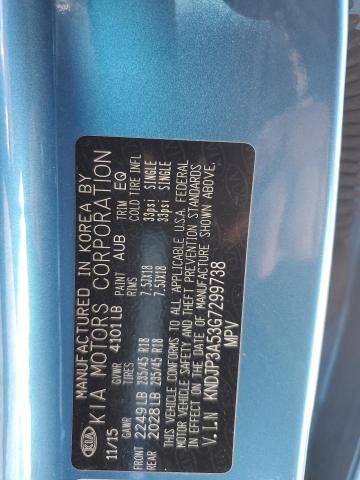 2016 KIA SOUL + KNDJP3A53G7299738