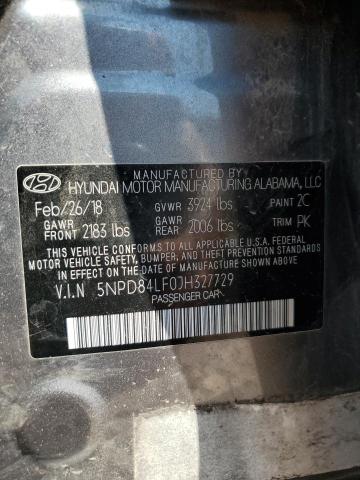 2018 HYUNDAI ELANTRA SE - 5NPD84LF0JH327729