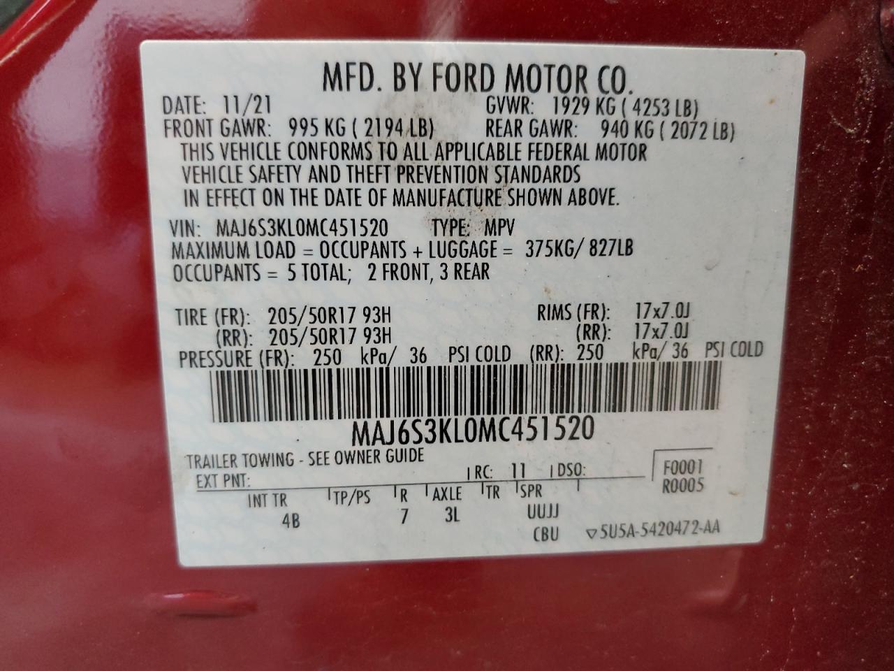 FORD ECOSPORT TITANIUM