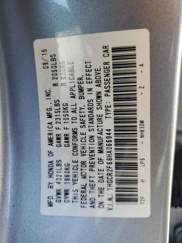 2017 HONDA ACCORD SPORT - 1HGCR2F68HA066944