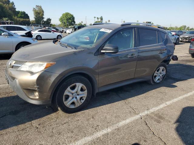 TOYOTA RAV4 LE 2014 gray  gas JTMBFREV0ED063986 photo #1