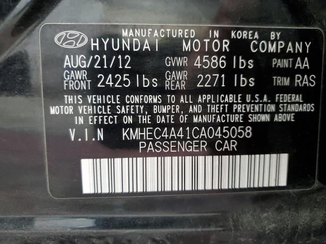 2012 HYUNDAI SONATA HYB - KMHEC4A41CA045058