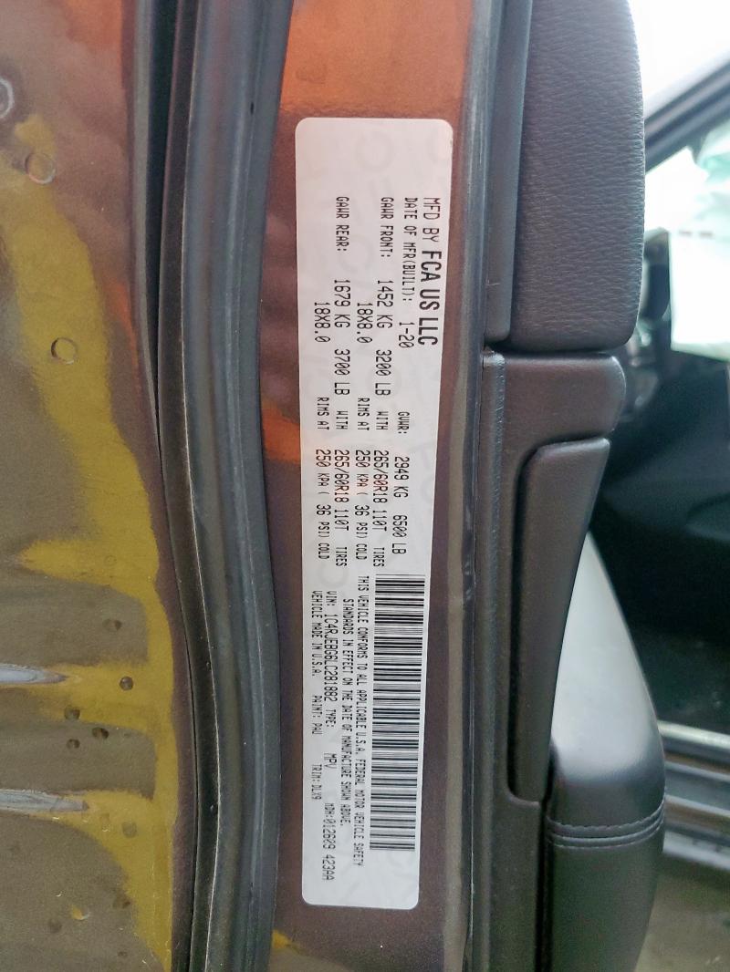 2020 JEEP GRAND CHER 1C4RJEBG6LC281882