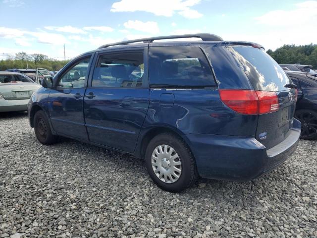 TOYOTA SIENNA CE 2004 blue  gas 5TDZA23CX4S060599 photo #3