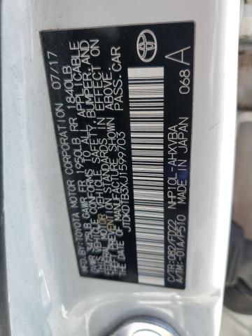 2018 TOYOTA PRIUS C - JTDKDTB3XJ1599703