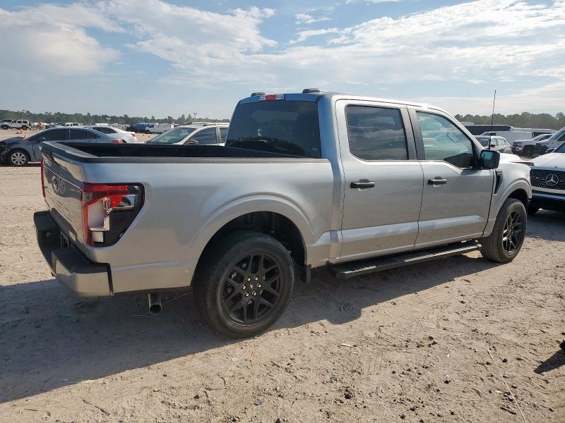 FORD F150 STX 2025 silver  gas 1FTEW2KP0SKD09341 photo #4