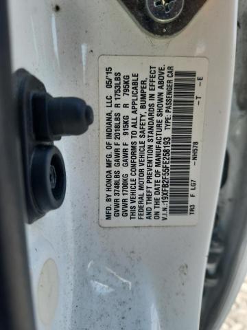 2015 HONDA CIVIC LX 19XFB2F55FE258193