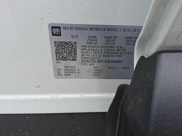 2025 CHEVROLET EQUINOX LT 3GN7DLRP7SS169407