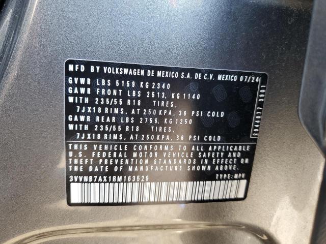 2024 VOLKSWAGEN TIGUAN SE 3VVNB7AX1RM163529