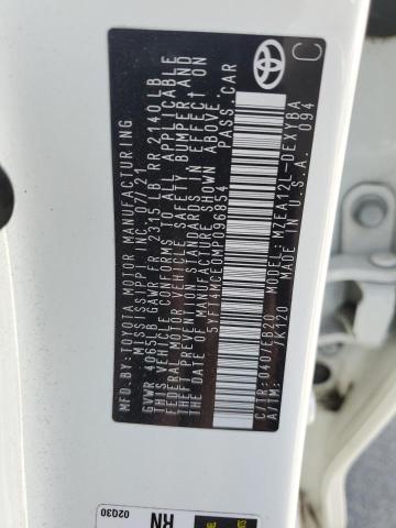 2021 TOYOTA COROLLA XS 5YFT4MCE0MP096854