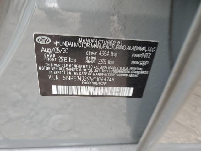 2021 HYUNDAI SONATA SEL PLUS 5NPEJ4J29MH064248