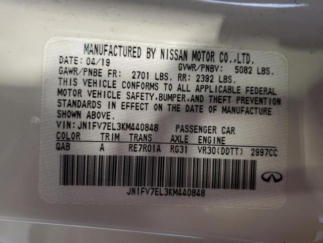 2019 INFINITI Q60 RED SP JN1FV7EL3KM440848