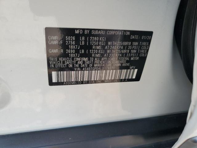2020 SUBARU OUTBACK TO - 4S4BTGPD4L3179370