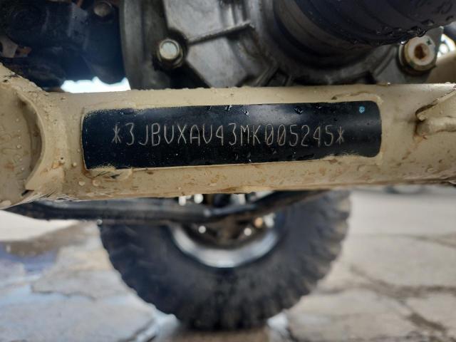 2021 CAN-AM MAVERICK X3 X RS TUR 3JBVXAV43MK005245