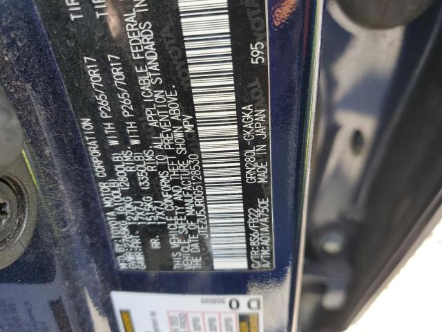2016 TOYOTA 4RUNNER SR5 JTEZU5JR0G5128530